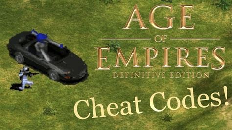 Age of empires definitive edition cheat engine  A leader bord with one guy finish with 0