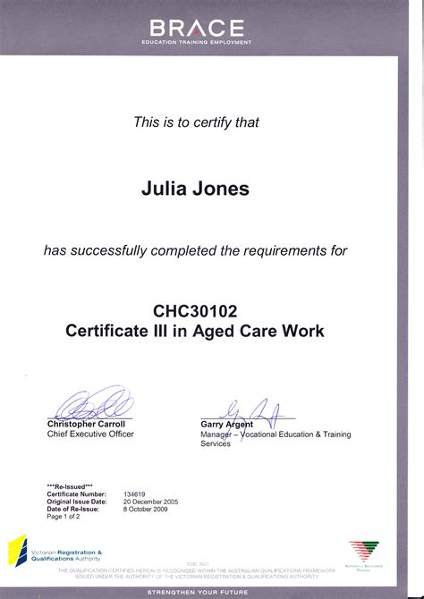 Aged care certificate 3 fast track  View Courses