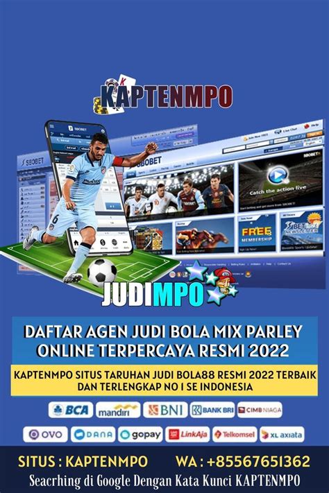 Agen bola terpercaya Jika kamu mencari situs judi bola terpercaya di Indonesia, kamu saat ini telah berada di tempat yang sangat tepat karena JASABOLA 2 merupakan web judi bola resmi di Indonesia sekaligus agen bola parlay terbaik di nusantara