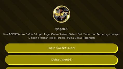 Agen95  ♣ Promo & Bonus Terbaru Agen95 ! ♣ Freebet 10K Min Bet 100 Perak Min Depo 5