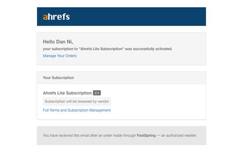 Ahrefs lite subscription ) What we do offer is almost 20% off all annual billing