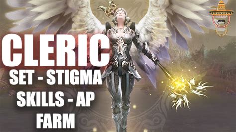Aion classic cleric stigma build Hi, i played Aion at launch and wants return over classic