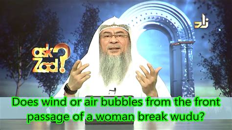 Air bubbles from anus break wudu  We would like to show you a description here but the site won’t allow us