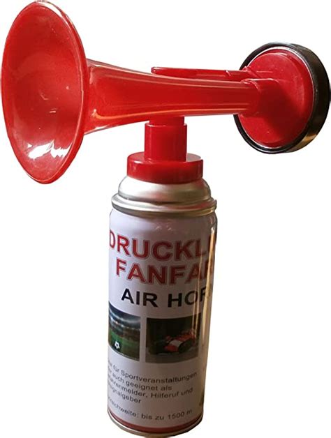 Air Horn for Boating Safety Canned Boat Accessories  Marine Grade Airhorn  Can and Blow Horn - 1.4oz : : Car & Motorbike