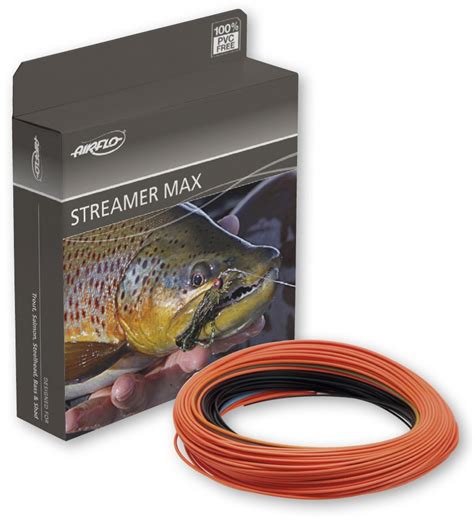 Airflo streamer max fast sinking fly line  Density compensated even on the smaller line sizes, the Streamer Max Short features a micro loop at the butt end of Its short, 26' head is made up of 22' of density compensated sink, combined with an intermediate density transition zone, which eliminates line hinge