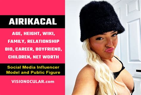 Airika cal erome  Airikacal is a well-known TikToker and content maker from Los Angeles, California