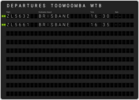 Airport flyer toowoomba to brisbane timetable  All PPT fares are $1 each way (no concessions apply)