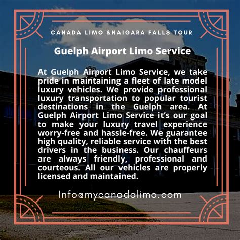 Airport shuttle guelph to pearson Bus from Pearson Toronto Airport to Guelph: Find schedules, Compare prices & Book tickets
