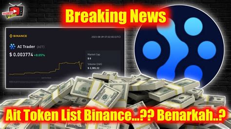 Ait token listed on binance  The price of a leveraged token moves along with price changes in the perpetual