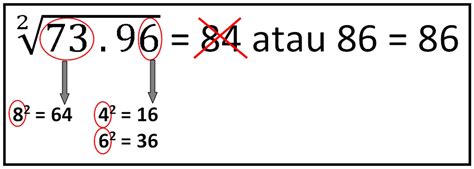 Akar pangkat 81  3√3 c