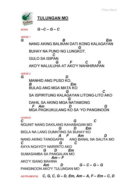 Akoy talagang di mapakali chords  [Verse2:] Matagal din tayong nagsama