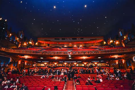 Akron civic theater loge view  The