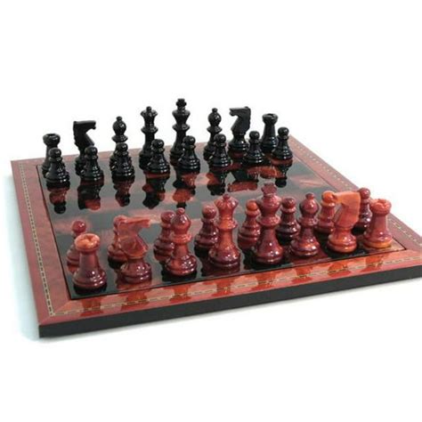 Alabaster chess set 95This Chess item by RegencyChess has 48 favorites from Etsy shoppers