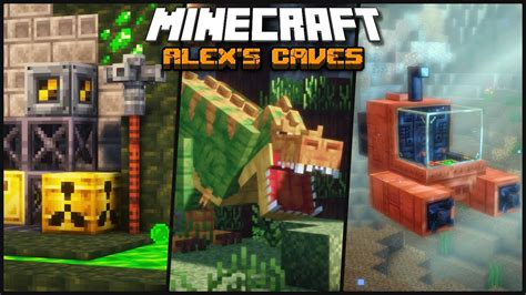 Alex's caves mod Description