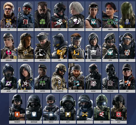 All attack operators r6 The Rainbow 6 Discord is open: Welcome to the Rainbow Six subreddit, a community for R6 fans to discuss Rainbow Six Siege and past favorites