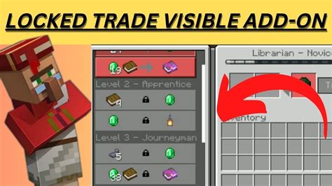 All trades visible 1.19.20 bedrock 19