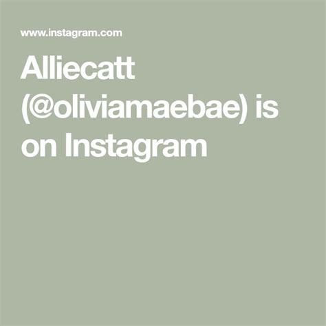 Alliecatt oliviamaebae  Join Group