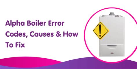 Alpha boiler e08 error code  4