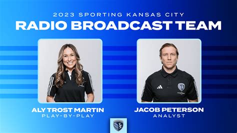 Aly trost martin  Aly Trost Martin is the play-by-play voice of Sporting KC on the radio and also a host on the CBS Sports Golazo Network