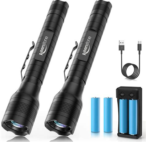 HATORI LED Mini Flashlight, Bright Small Handheld Pocket Flashlights  Tactical High Lumens Pen Light for Camping, Outdoor, Emergency, 1  Pack(3.55Inch)