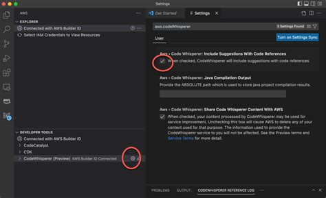 Amazon code whisperer vscode  Amazon CodeWhisperer is a real-time, AI coding companion that provides code suggestions in your IDE code editor