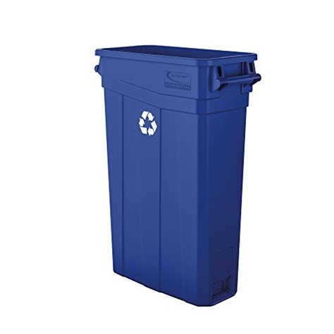 Basics Dual Bin Rectangular Trash Can With Soft-Close Foot Pedal,  30-Liter (2 x 15 Liter Interior Bins), 20.5 x 13 x 15.7 Inches (H x D x W)