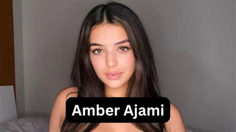 Amber ajami twitter  Maybe he parents were travellers or migrated to the USA and she was born