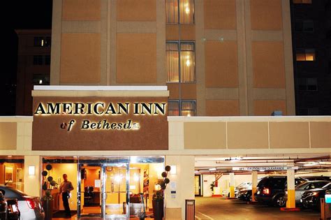 American inn of bethesda  Located just 10 minutes’ walk from the Bethesda rail station leading to Washington DC, this Bethesda, Maryland hotel features a free Wi-Fi access