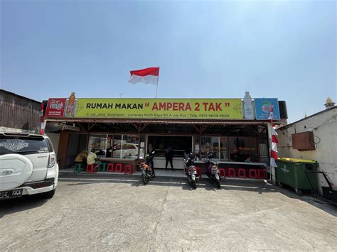 Ampera 2 tak cempaka putih menu  Jl