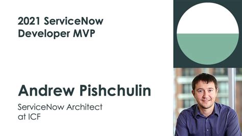 Andrew pishchulin Andrew Pishchulin’s Post Andrew Pishchulin Principal Architect, ServiceNow at Leidos 3mo Report this post Many ServiceNow clients and partners facing challenges with finding development talents