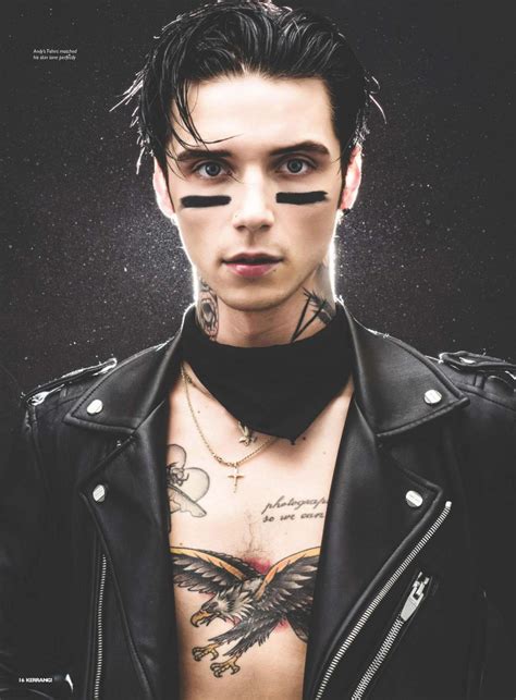 Andy biersack vocal range Andy Biersack is an American singer and pianist who has a net worth of $4 million