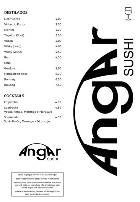 Angar sushi menu  1,075 reviews #16 of 1,983 Restaurants in Abu Dhabi $$$$ Indian Vegetarian Friendly Vegan Options