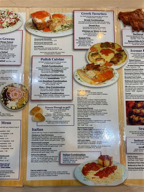 Angelo's avenue grille menu  Closed now :