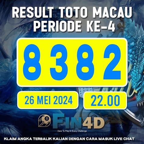 Angka keluar macau 4d 1