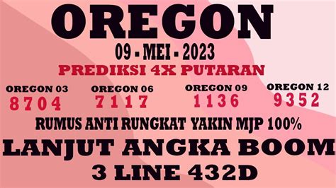 Angka keluar oregon 09  19-09