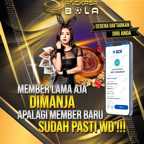 Angkasabola alternatif AngkasaBola sebagai situs judi terlengkap dengan winrate tertinggi, proses dpwd yang sangat mudah & cepat, serta menang berapapun pasti dibayar