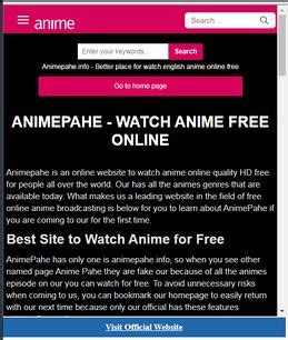 Animepahe.orh  Animepahe - Watch Anime Online | animepahe