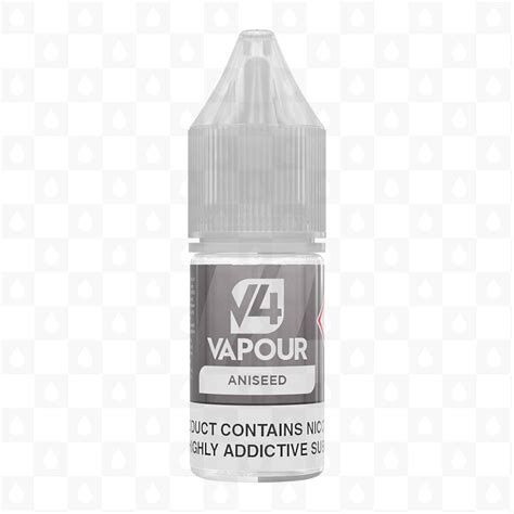 Aniseed v4pour This means the vape juice is thinner in consistency and will carry flavour very well