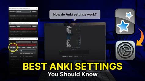 Anki settings for short term  My number of cards for each exam typically amount to 200