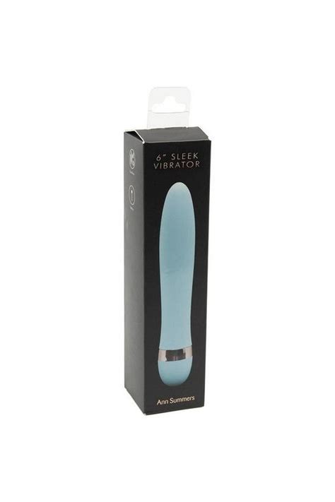 Ann summers 6 inch sleek vibrator blue Vibe with the Ann Summers Rampant Rabbit Curved Sleek vibrator