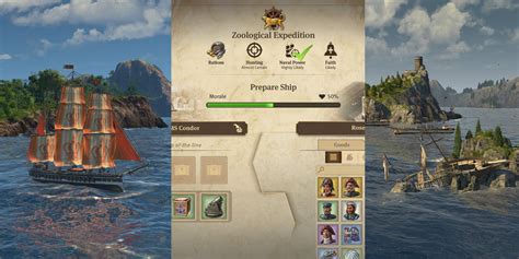 Anno 1800 expedition force Depends on the type of ship you're using, and the type and difficulty of expedition