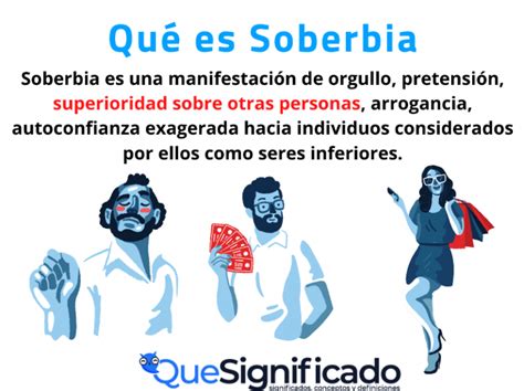 Antónimo de soberbia Definición de soberbios en el Diccionario de español en línea