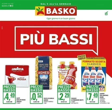 Anteprima volantino basko la spezia  Gli opuscoli e i cataloghi contengono le migliori promozioni settimanali, mensili e annuali, le offerte e gli