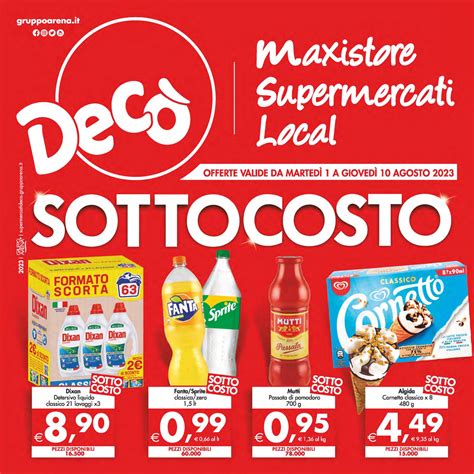 Anteprima volantino deco maxistore napoli  Decò Maxistore Roma - Via Tuscolana 1259