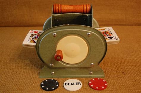 Antique card shuffler com