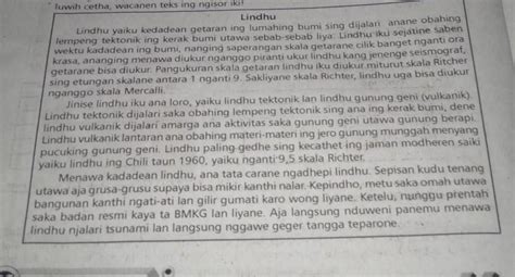 Apa irah irahan wacan ing dhuwur artinya <b>tahes enkedadn nal gnenes agramA </b>