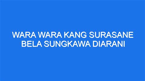 Apa kang diarani iklan komersial  Sengkalan kang arupa tetembungan bisa diarani sengkalan lamba