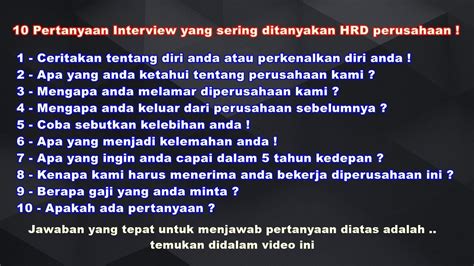 Apa kelebihanmu interview  Saat ini banyak recruiters lebih menghargai