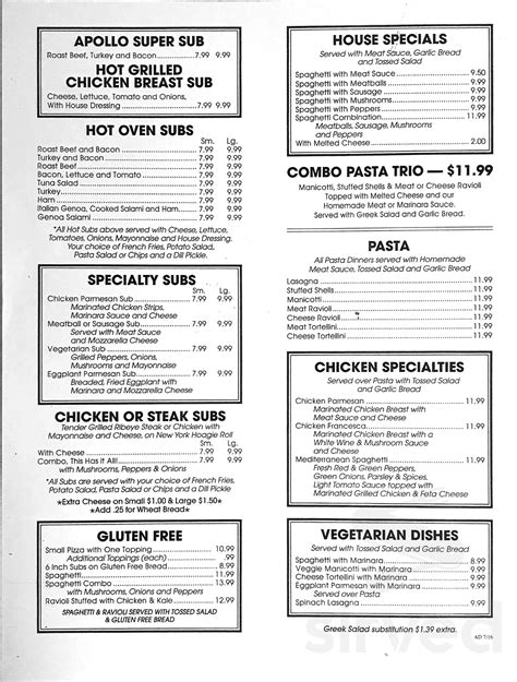 Apollo flame menu brevard road  This is an updated review from a few years ago