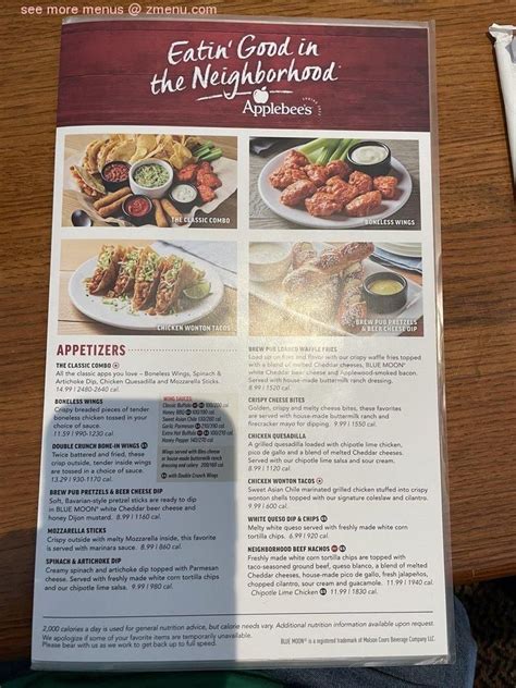 Applebee's grill and bar delafield menu Applebee's® is proud to be working with delivery partners and other services to offer delivery near you